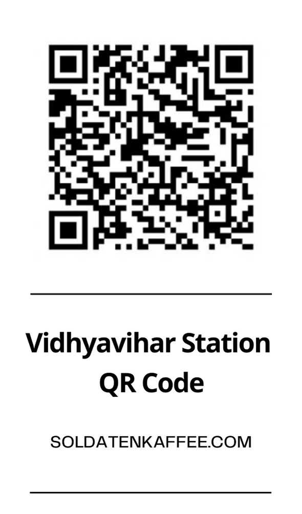 Vidhya Vihar Station QR Code